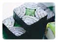 sushi recipe - Square Kiwifruit Sushi